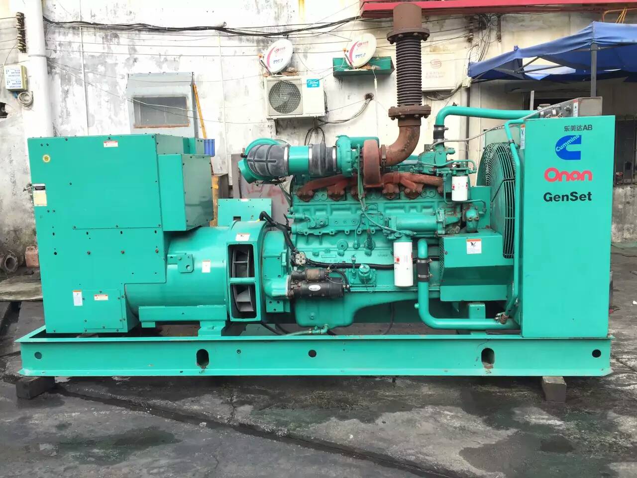 乌什租赁发电机-柴油发电机不正常冒烟的原因